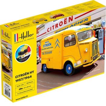 HEL56744 - Startset met verf en accessoires - CITROEN HY 1957-1964 om zelf te monteren