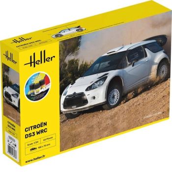 HEL56758 - Startpakket met lak en accessoires - CITROEN DS3 WRC om zelf te monteren
