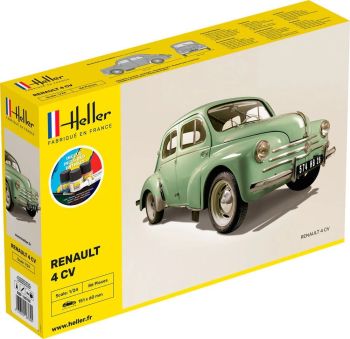 HEL56762 - Startpakket met lak en accessoires - RENAULT 4 CV