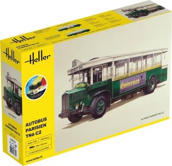 HEL56789 - Startpakket met verf en accessoires - Parijse bus TN6 C2