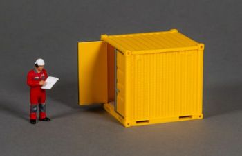 MSM5702/01 - 8-voets materiaalcontainer – geel