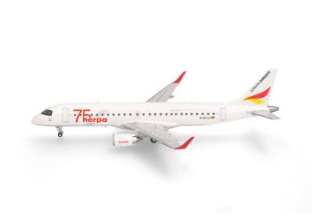 HER573221 - EMBRAER E190 German Airways Herpa 75 jaar