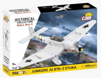 COB5768 - Militair vliegtuig Junkers Ju 87D-3 Stuka - 556 onderdelen