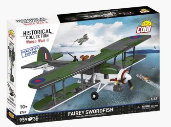 COB5769 - Militair vliegtuig Fairey Swordfish - Exclusieve editie - 959 onderdelen