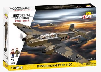 COB5777 - Messerschmitt Bf 110C jachtvliegtuig - 578 onderdelen