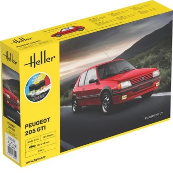 HEL58705 - Startpakket met lak en accessoires - PEUGEOT 205 GTI