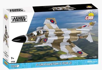 COB5908 - F-4M Phantom II FGR.2 jachtvliegtuig - 728 onderdelen