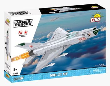 COB5918 - MiG-21 MF jachtvliegtuig - 381 onderdelen