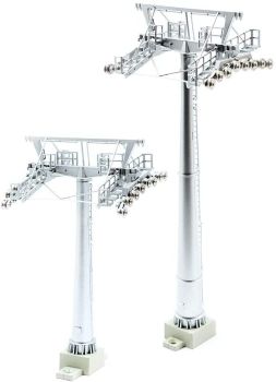 JC50400 - 2 stokken van 12 cm en 16 cm voor skilift in 1/87