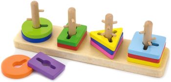 VIG50968 - Houten trek- en stapelvormen