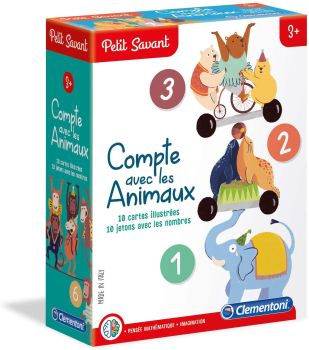 CLE52363 - Kleine Wetenschapper - Tellen met dieren