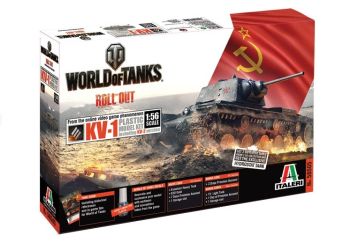 ITA56505 - Tank KV-1/KV-2 WORLD OH TANKSte verven