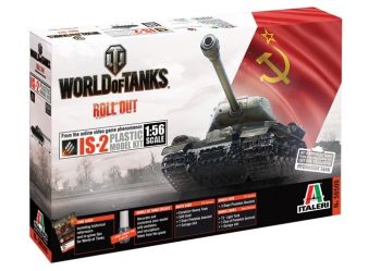ITA56506 - Tank IS-2 WORLD OH TANKSom te schilderen