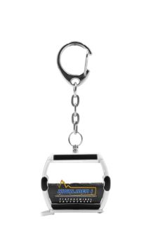 JC80132 - Witte OMEGA gondel sleutelhanger - HIGH LINER