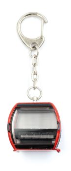 JC80751 - OMEGA V gondel rood sleutelhanger
