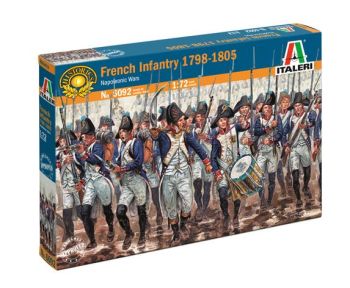 ITA6092 - Franse infanterie 1798-1805 - Napoleontische oorlogen Om te schilderen