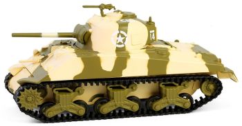 GREEN61050-B - Tank SHERMAN M4 US Army 756e bataljon 1944 uit de serie BATAILLON 64 in blisterverpakking