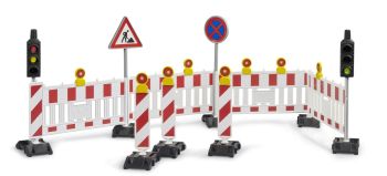 BRU62009 - Verkeersveiligheidsset met accessoires en verkeerslichten