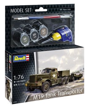 REV63364 - MODEL SET - Tankvoertuig M19 om te assembleren met verf