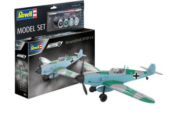 REV63653 - MODEL SET - MESSERSCHMITT BF190G-6 om zelf te bouwen met verf