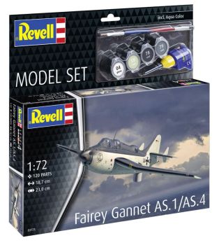 REV63775 - MODEL SET - Gevechtsvliegtuig FAIREY Gannet AS.1/AS.4 om te assembleren met verf