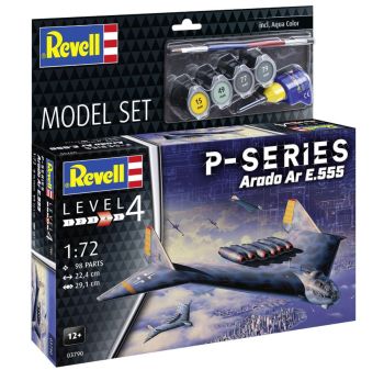 REV63790 - MODEL SET - ARADO Ar E.555 - P-Series jachtvliegtuig om te bouwen met verf