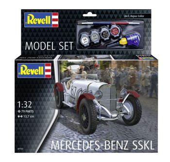 REV67737 - MODEL SET - MERCEDES-BENZ SSKL om te assembleren met verf