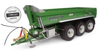 UH6815 - JOSKIN trans-KTP 27/65 3-assige aanhangwagen, Groen - Beperkte editie van 1.000 stuks.
