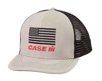 694712 - CASE IH Beige pet met zwarte gaasrug