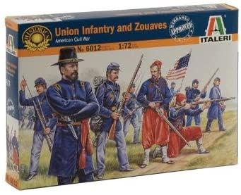 ITA6012 - Union infanterie en Zouaven om te schilderen