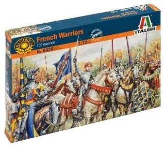 ITA6026 - Franse krijgers van de 100-jarige oorlog om te schilderen