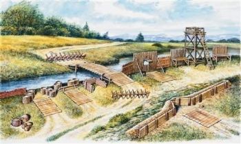 ITA6030 - Bouwbare en beschilderbare Battlefield-accessoireset