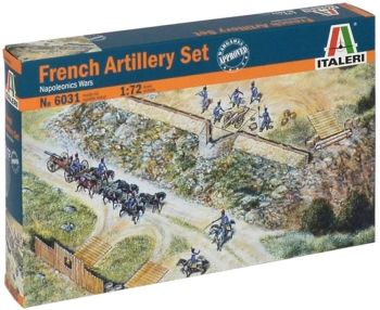 ITA6031 - Franse artillerieset - Napoleontische oorlog om in elkaar te zetten en te schilderen