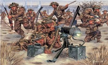 ITA6056 - Britse infanterie juni 1944 om te schilderen