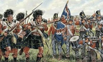 ITA6058 - Engelse en Schotse infanterie om te schilderen