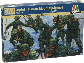 ITA6059 - Overschilderbare Alpini Italiaanse bergtroepen