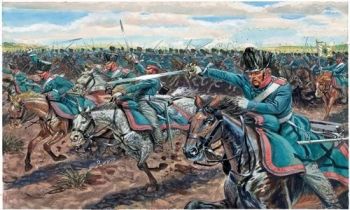 ITA6081 - Pruisische cavalerie om te schilderen