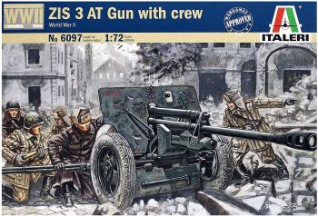 ITA6097 - ZIS 3 AT Pistool met minions om te monteren en te schilderen