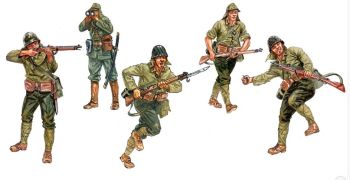 ITA6170 - Japanse infanterie om te schilderen