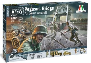 ITA6194 - Pegasus Bridge D.DAY 75e gevechtsset Build & Paint