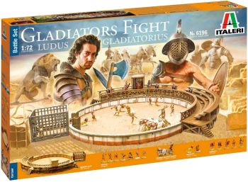 ITA6196 - Arena en gladiatoren om in elkaar te zetten en te schilderen