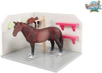 KID610205 - Wasbox met paard en toebehoren