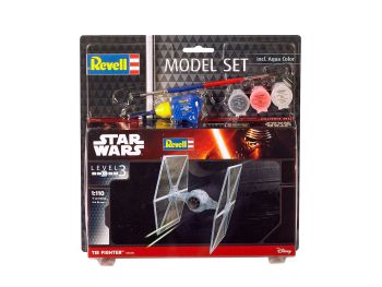REV63605 - Modelset TIE Fighter STAR WARS met schilderij om in elkaar te zetten