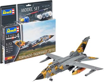 REV63880 - Modelset Tornado ECR Tigermeet 2018 met schilderij om in elkaar te zetten