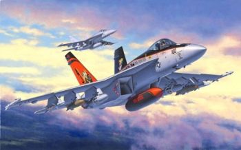REV63997 - F/A-18 E Super Hornet-vliegtuig met bebouwbare verf