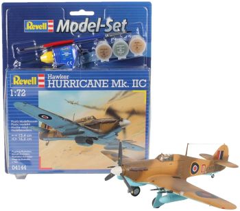 REV64144 - Modelset Hawker Hurricane Mk.II met schilderij om in elkaar te zetten
