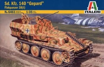 ITA6461 - Tank SD.KFZ.140 FLAKPZ.GEPARD om te monteren en te schilderen