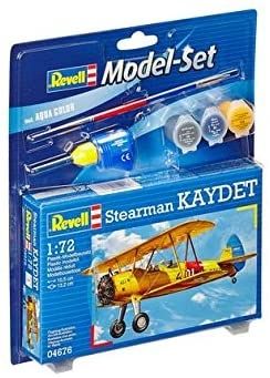 REV64676 - Modelset Stearman Kaydet met schilderij om in elkaar te zetten