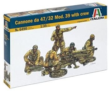 ITA6490 - Accessoire 47/32 kanon Mod.39 met bemanning om te monteren en te schilderen
