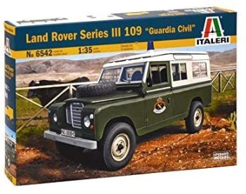 ITA6542 - LAND ROVER Series III 109 Guardia Civil om te monteren en te schilderen